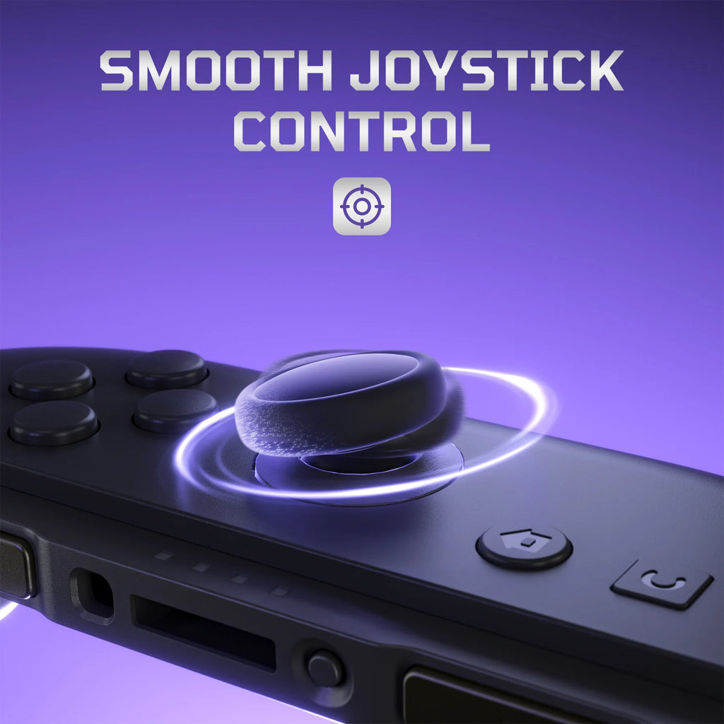 eXtremeRate Replacement 3D Joystick & Thumb Grips & Side Rai