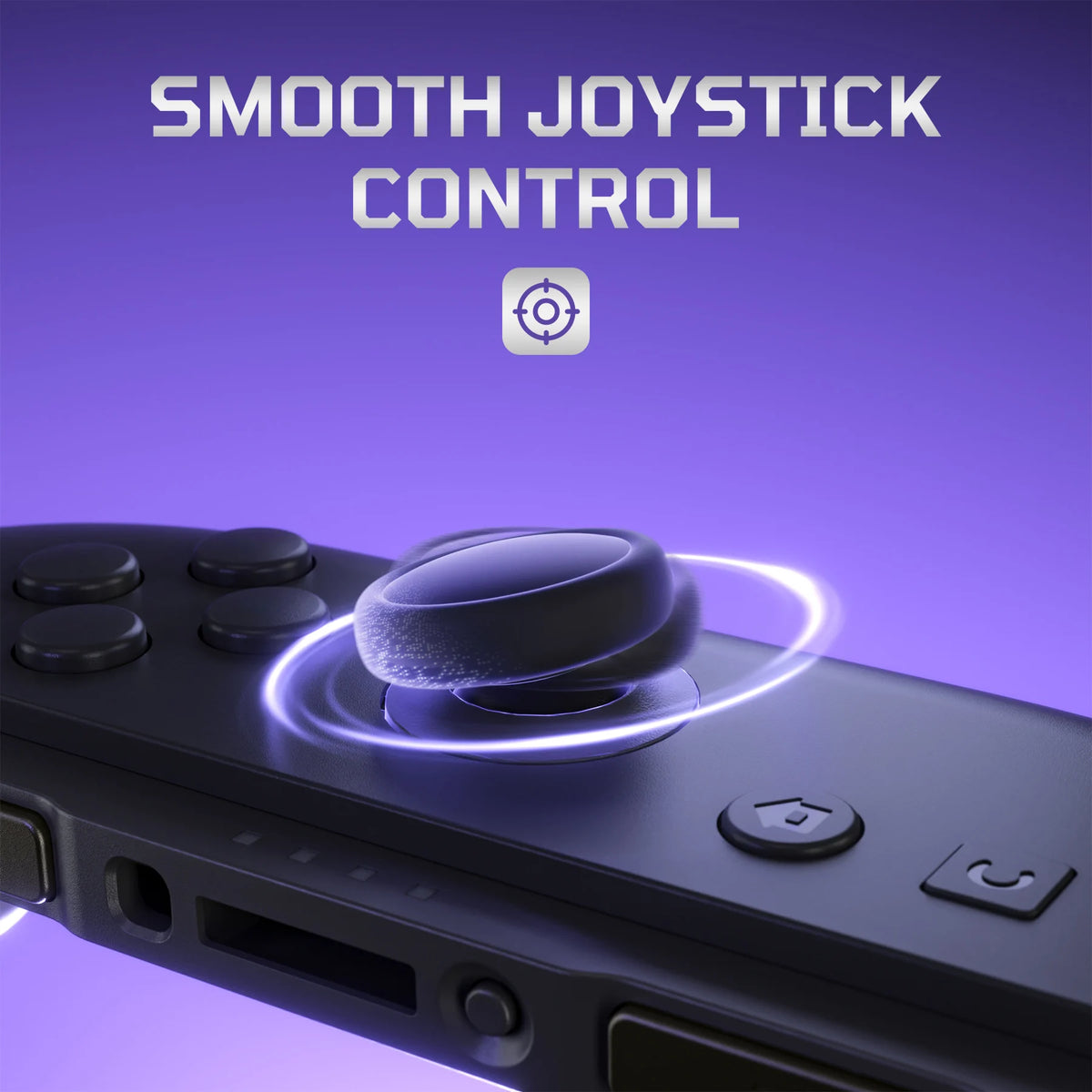 eXtremeRate Replacement 3D Joystick & Thumb Grips & Side Rai