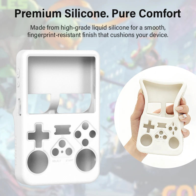 R36S Silicone Case Handheld Game Console Silicone Protective