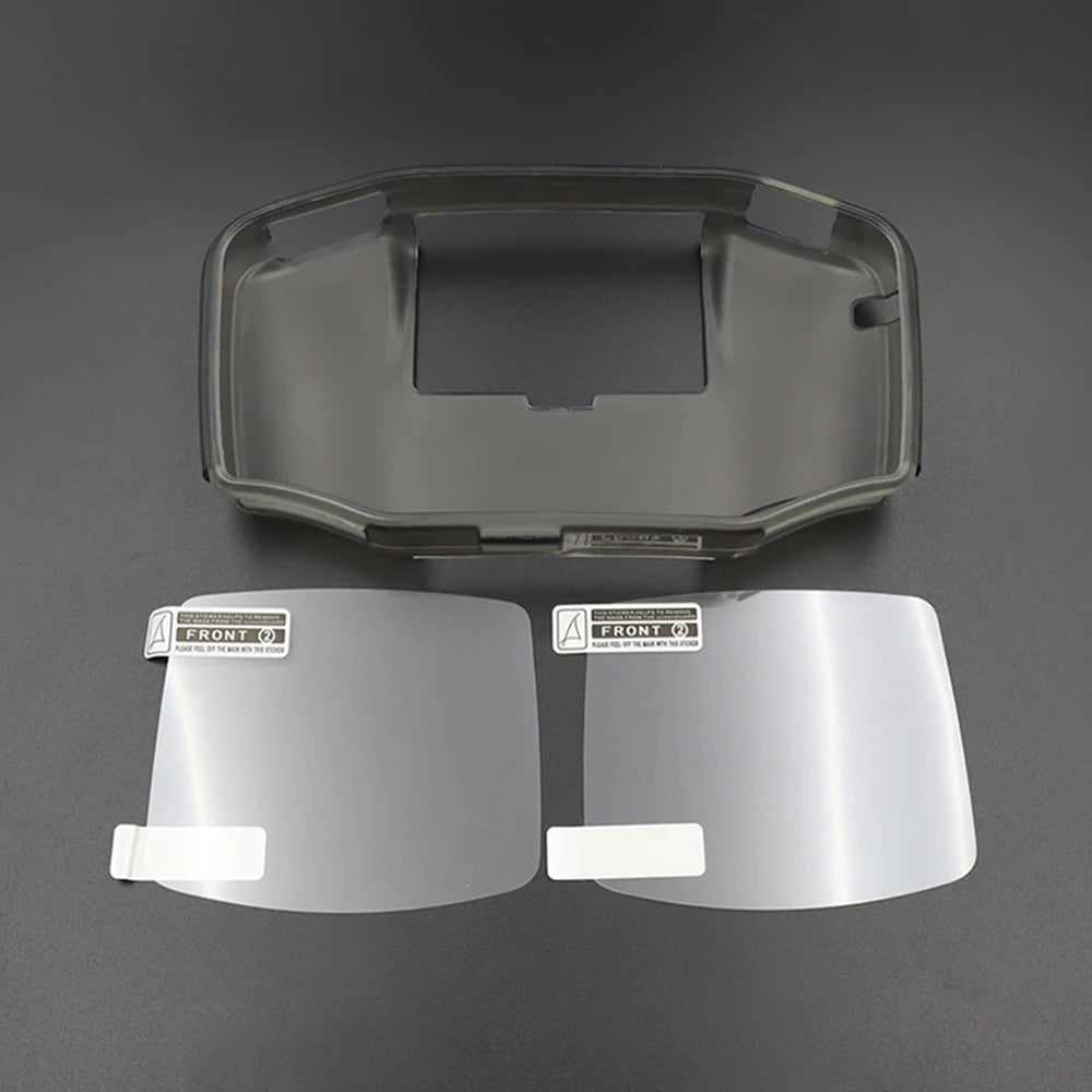 1Set For GBA Game Console TPU Protective Case Anti-slip Anti-drop Wear-resistant Soft Crystal Shell & Screen Lens Protectors