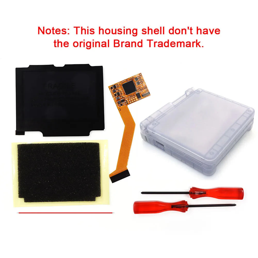 HISPEEDIDO 5 Levels Brightness For GBA SP IPS V2 High Brightness LCD Screen Kits For GameBoy Advance SP Console