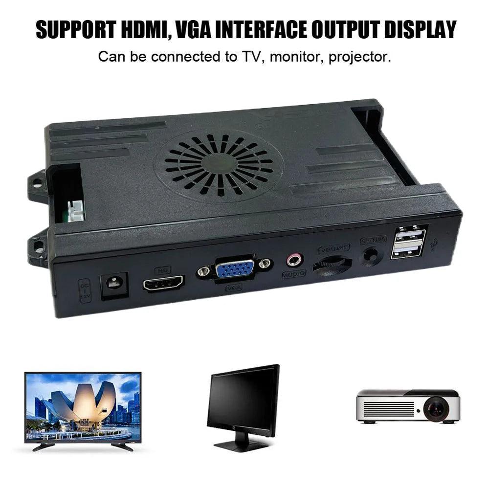 9800 in 1 Pandora Saga DX 2 Plus Arcade Box DIY Kit 8 Way Jo