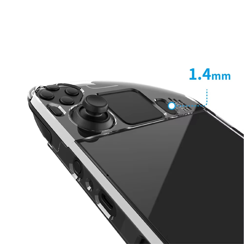Detachable Crystal Steam Deck Case Protective Cover Shell fo