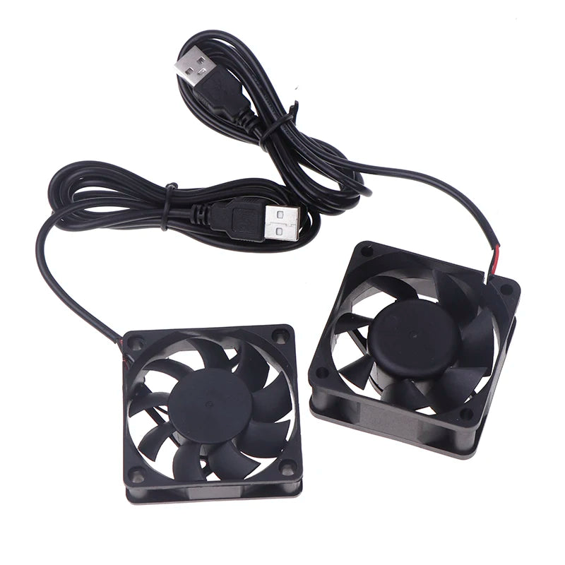 1PC PC Computer Case Cooler 60mm USB Fan 5V Brushless Coolin