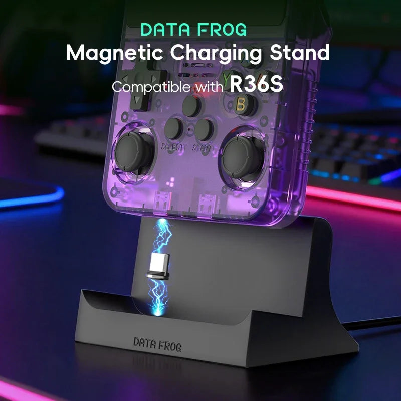 Data Frog R36S Charging Dock Stand Magnetic Type-C Desktop C