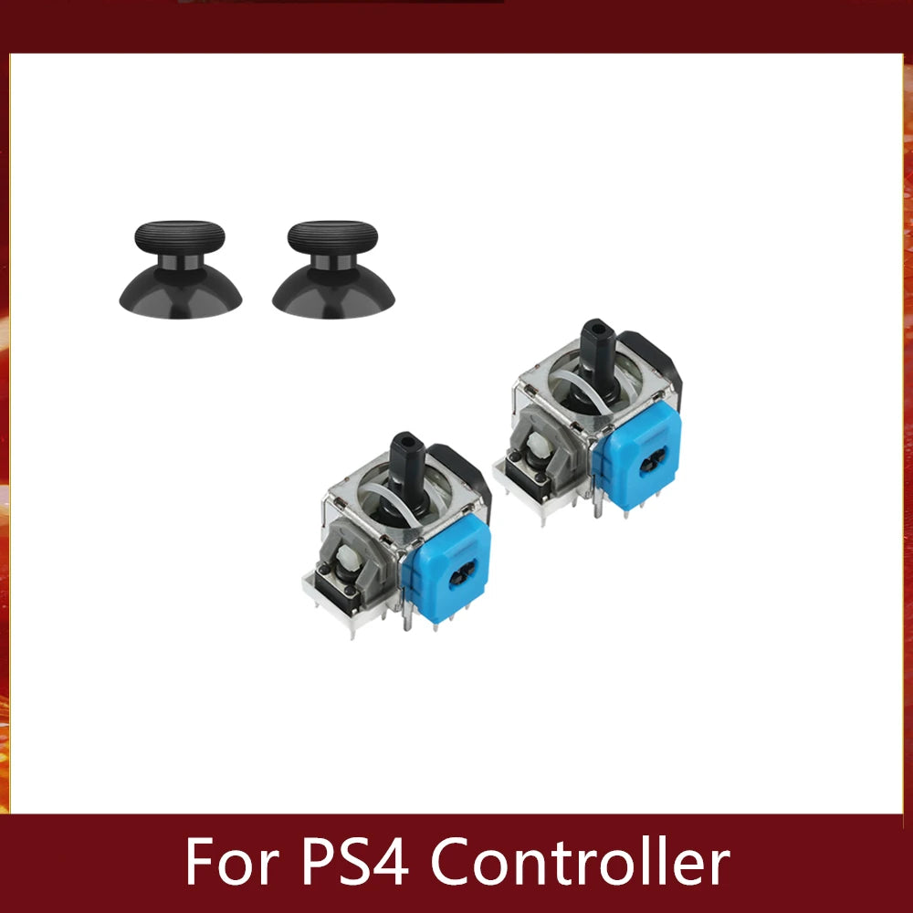 GuliKit ControllerAccessories Repair TMR Joystick with Stick Cap for PS4 PS5/PS5 Edge Gamepad for Switch Pro Xbox Series