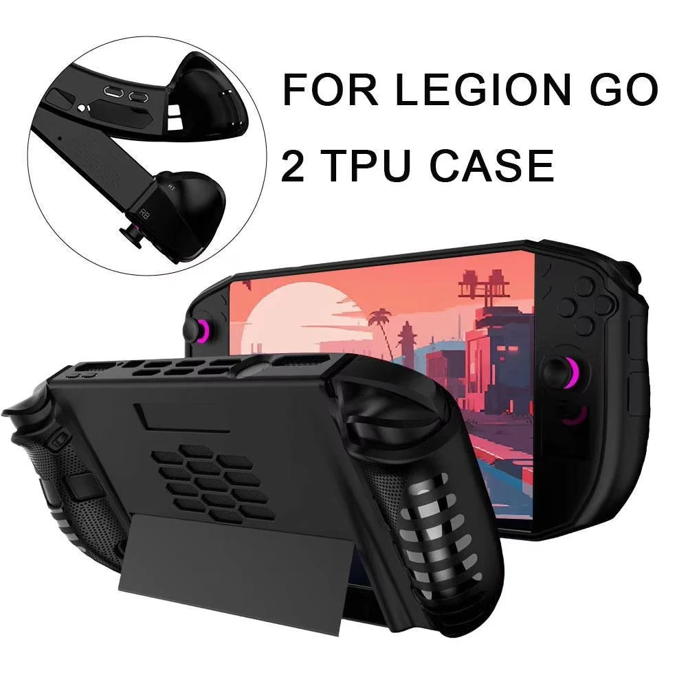 TPU Case for Lenovo Legion Go 2 Anti-Slip Ergonomic Grip Gam