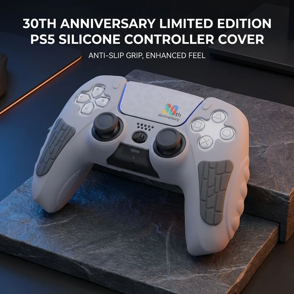 Limited Edition PS5 Controller Silicone Cover 30th Anniversa