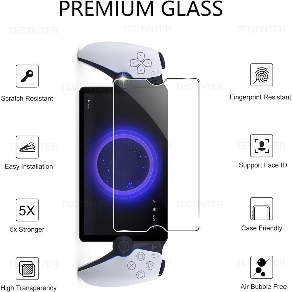 1/2Pcs Screen Protector Tempered Glass for Sony PlayStation 
