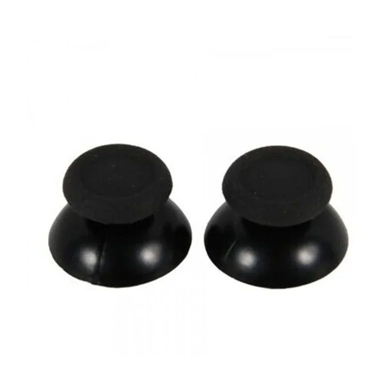 2pcs Black Replacement Joysticks for PS5 PS4 Xbox One Controller Repair 3D Analog Stick Joystick Grip Cap for PlayStation