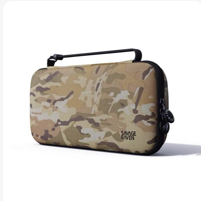 New Savage Raven by Skull & Co. EDC Carrying Case for 2025 Switch 2 Portable Hard Shell Storage Bag for NSW 2 Game Console