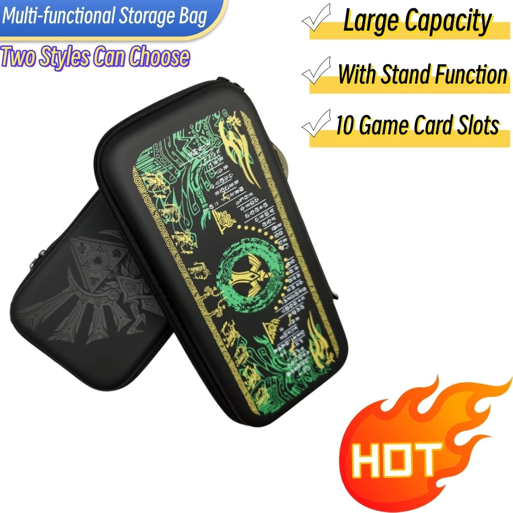 Hard Shell Carrying Case Compatible with Switch 2 Portable T