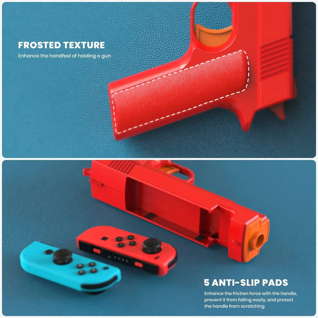 New For NS Switch Small Handle Shooting Game Gun Stock Grip 