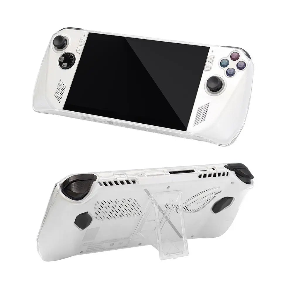For ROG Ally Shockproof Back Cover with Kickstand Handheld Console Shell Protective Case Full Coverage Game Accessories