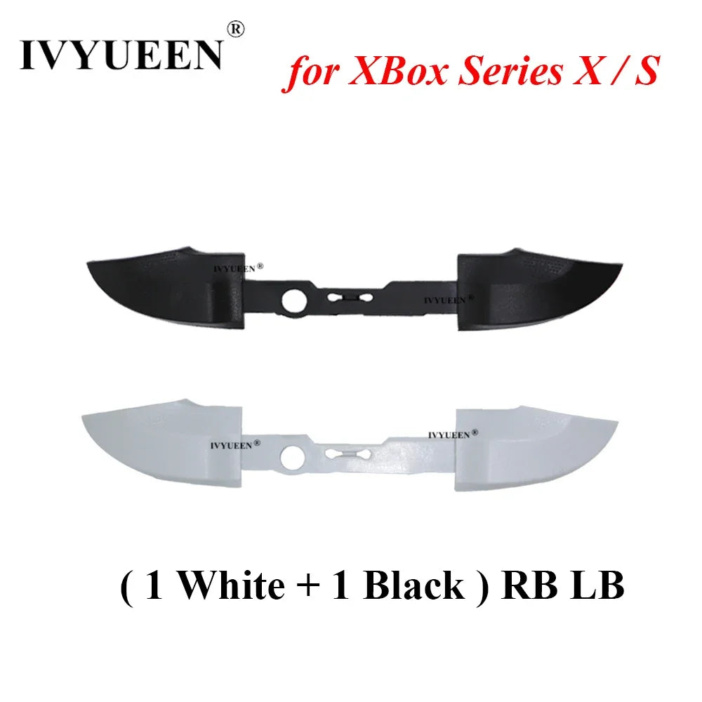 IVYUEEN for XBox Series X S XSS XSX Core Controller RB LB Bumper Button Mod Kit Middle Bar Holder Replacement Repair Parts