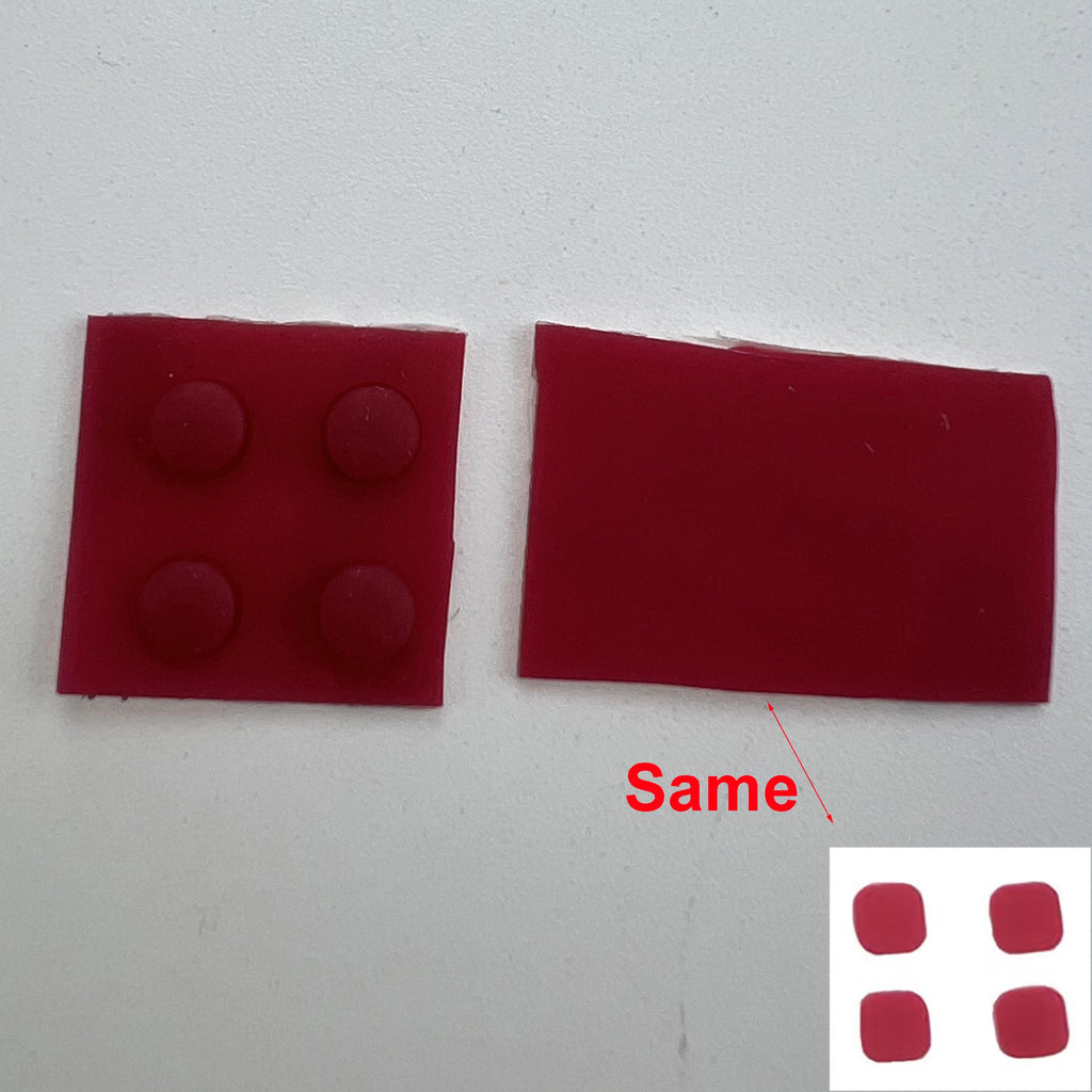 JCD For New 3DS XL Console Front Back Screw Rubber Feet Cove