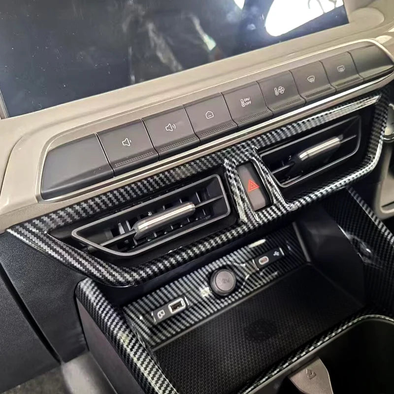 LHD RHD For MG3 Hybrid 2024 2025 ABS carbon fiber Water Cup 