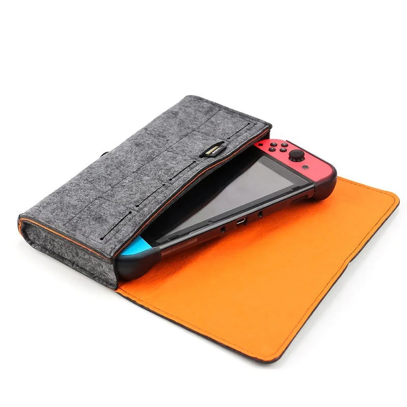 Ultra Slim Felt Pouch Carrying Case for Switch / Switch 2 St