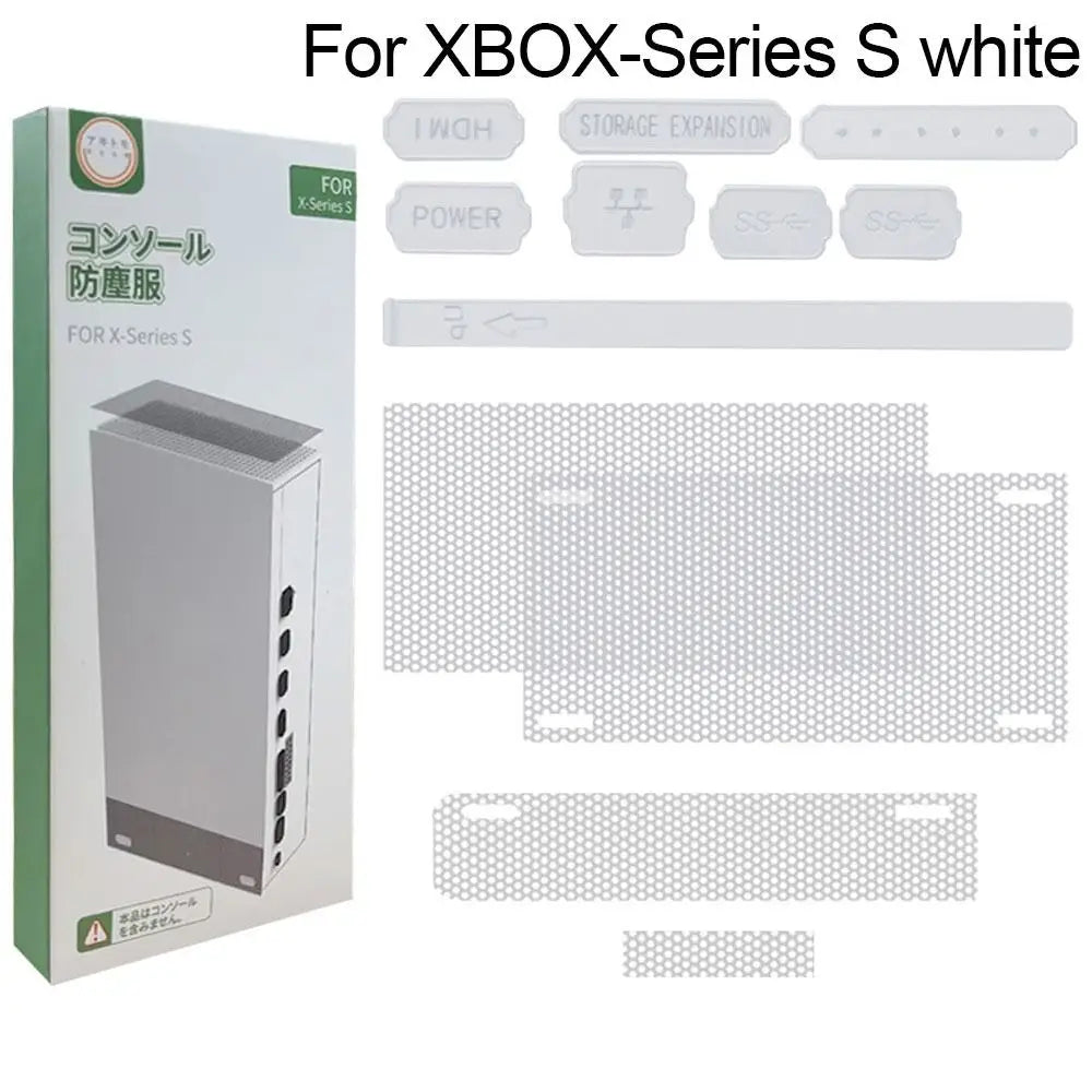 Dust Proof Mesh Filter Jack Stopper Kit Cover For Xbox Serie