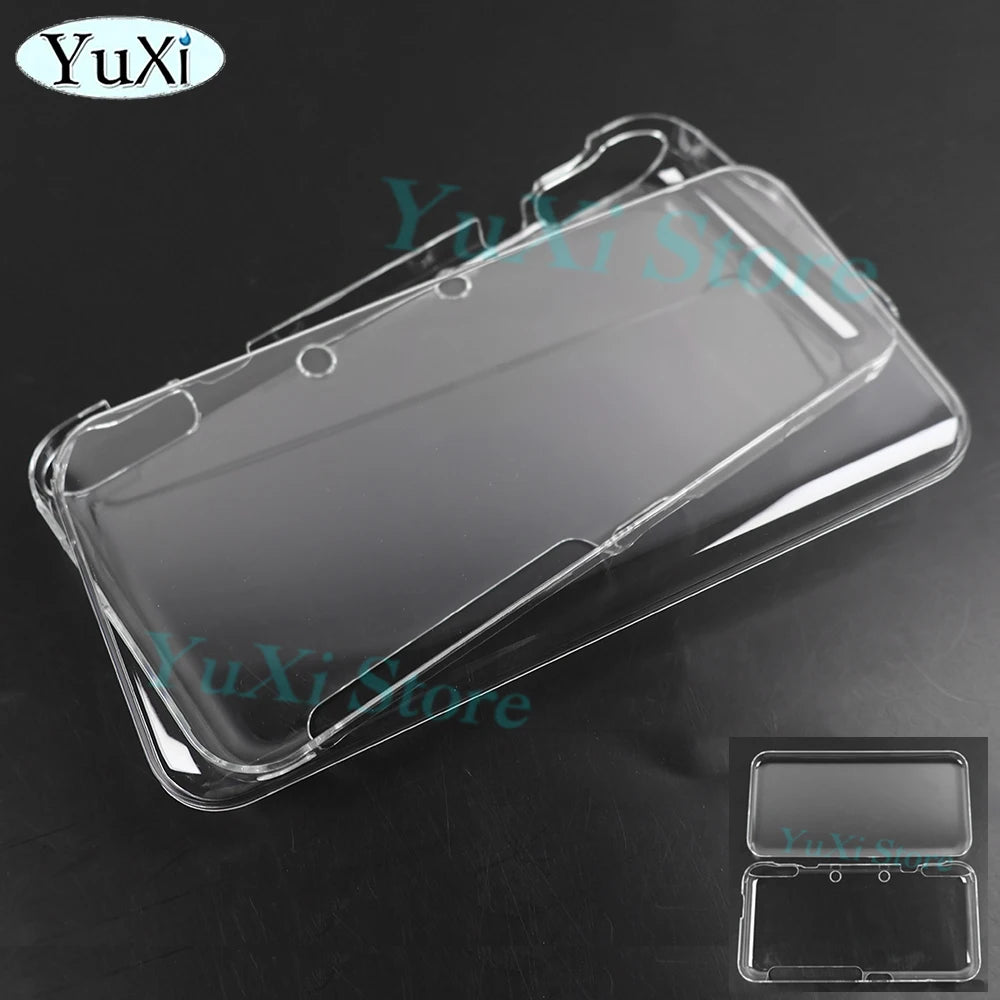 Clear Crystal Protective Case For New 2DS XL LL Plastic Hard