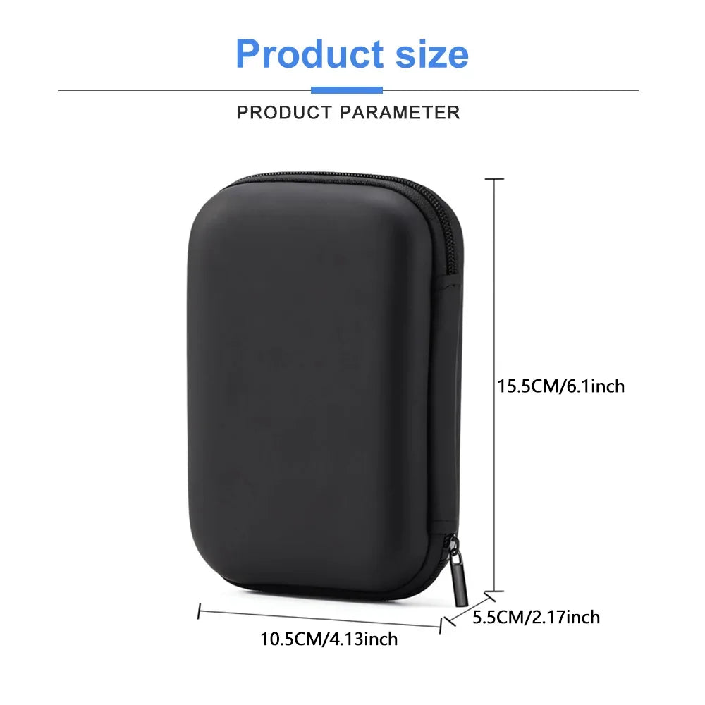 For R36S/GB300/FC/RG35XX Handheld Game Console Carrying Case