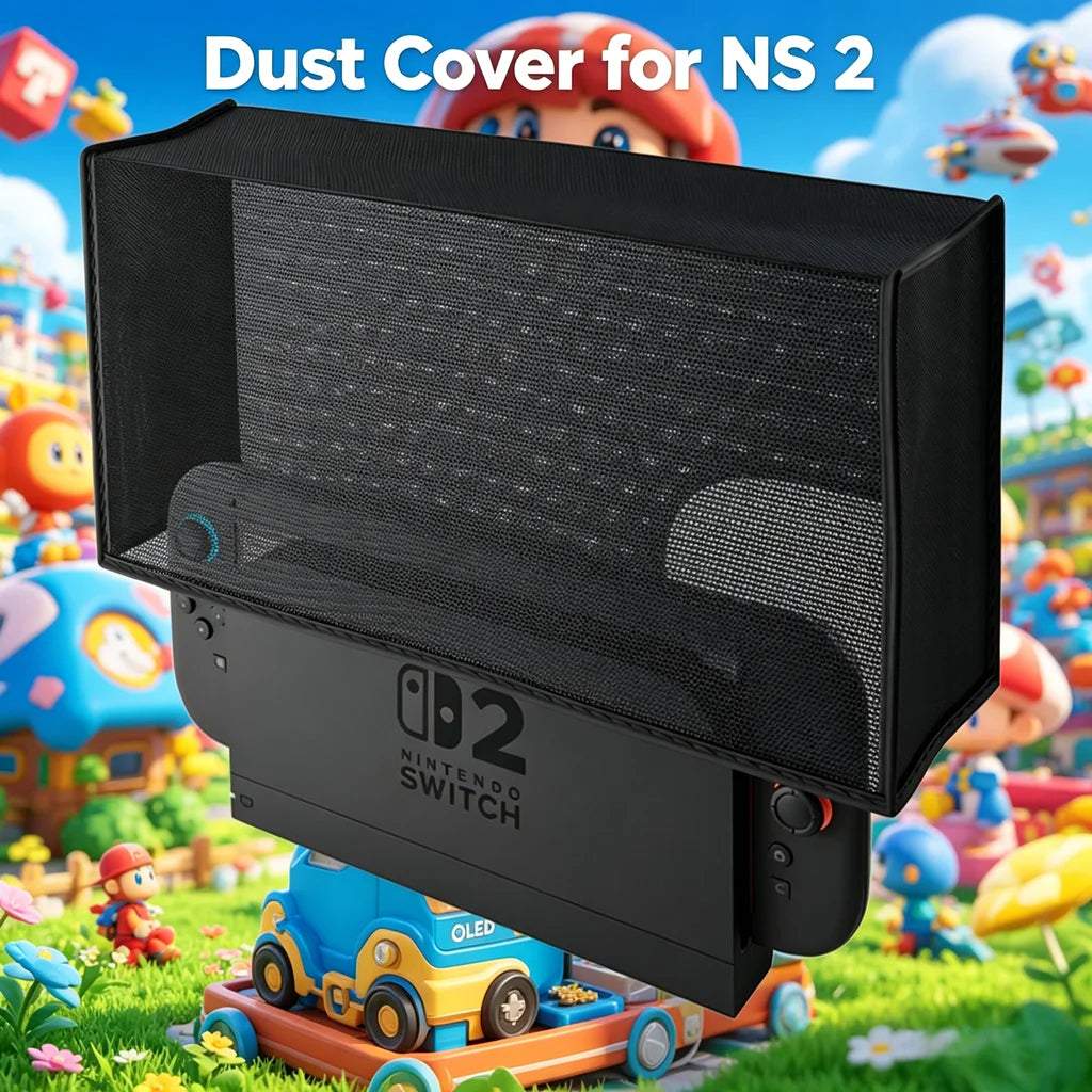 Anti-Scratch Dust Cover for Nintendo Switch 2 Console and TV