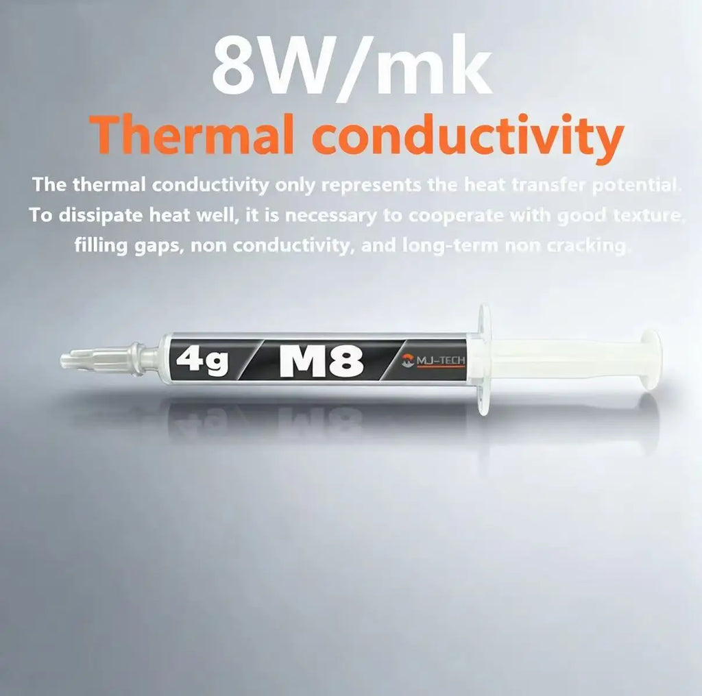 MJ-TECH M8 8W/mK Thermal Grease 4g/35g CPU GPU Cooling Therm
