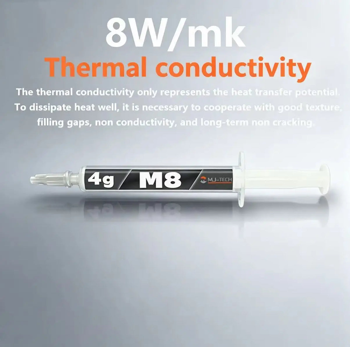 MJ-TECH M8 8W/mK Thermal Grease 4g/35g CPU GPU Cooling Therm