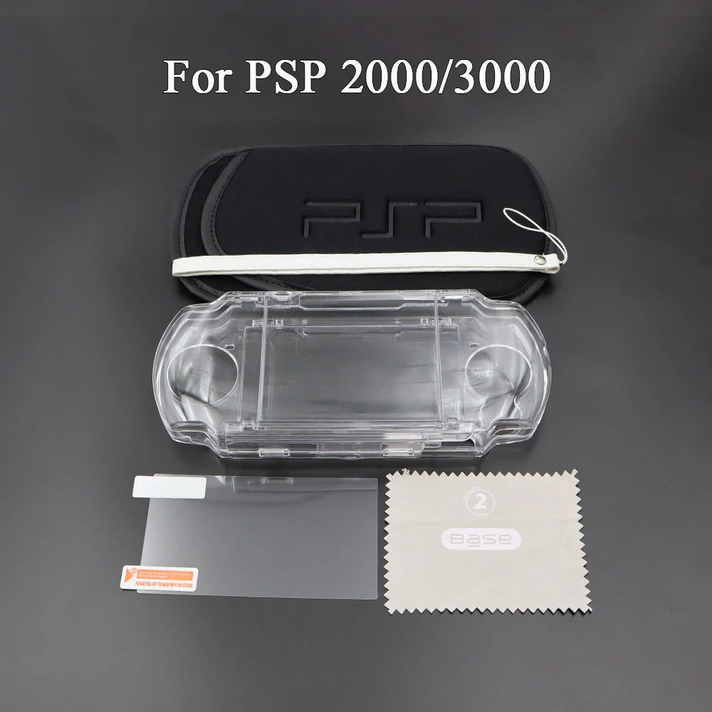 For PSP 1000 2000 3000 Carrying Storage Bag Pouch Case with 