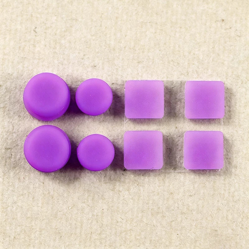 1/2Sets Screw Hole Dustproof Rubber Plug Feet Cover Suitable For 3DS XL/LL Console Bottom Rubber Cushion Replacement Parts