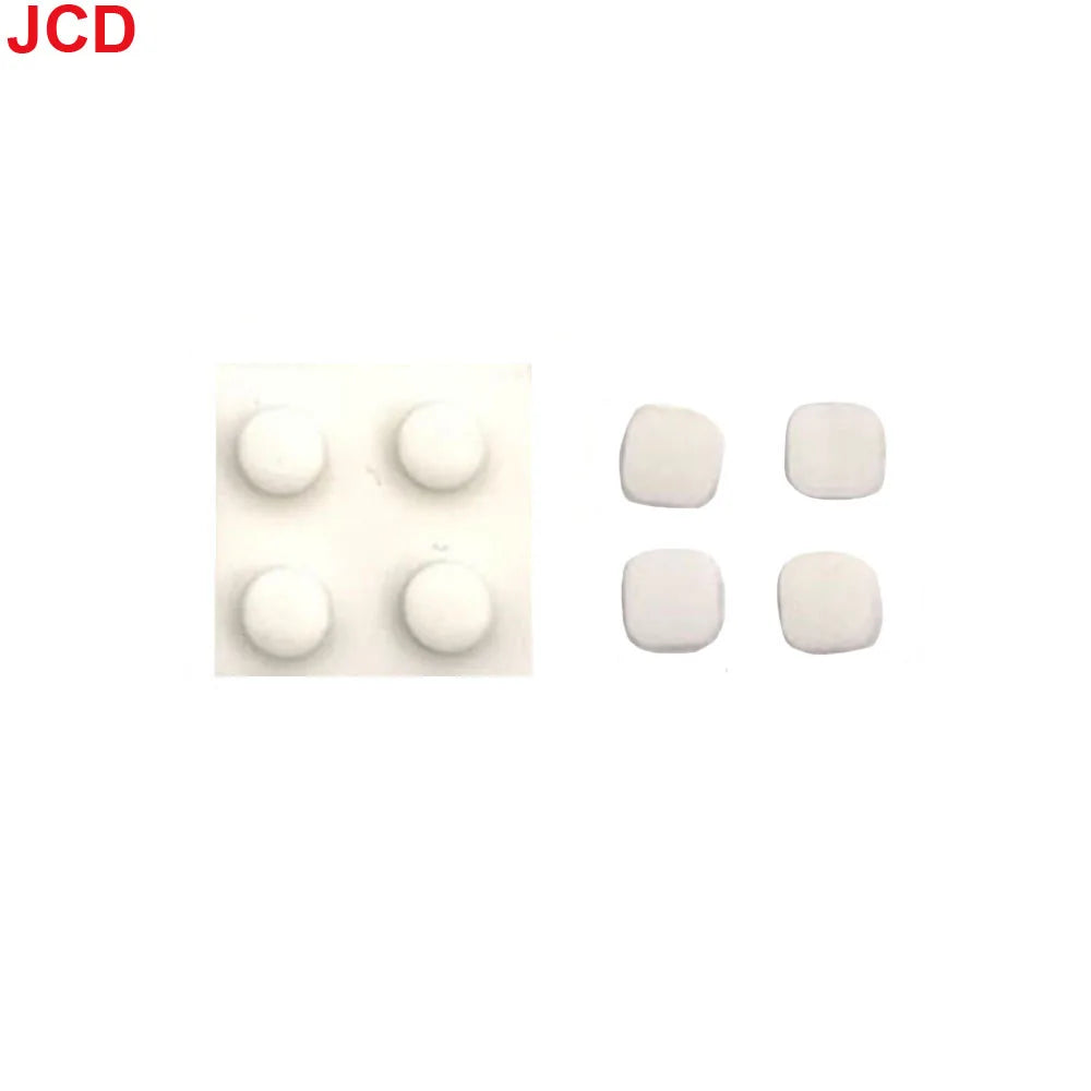 JCD For New 3DS XL Console Front Back Screw Rubber Feet Cove