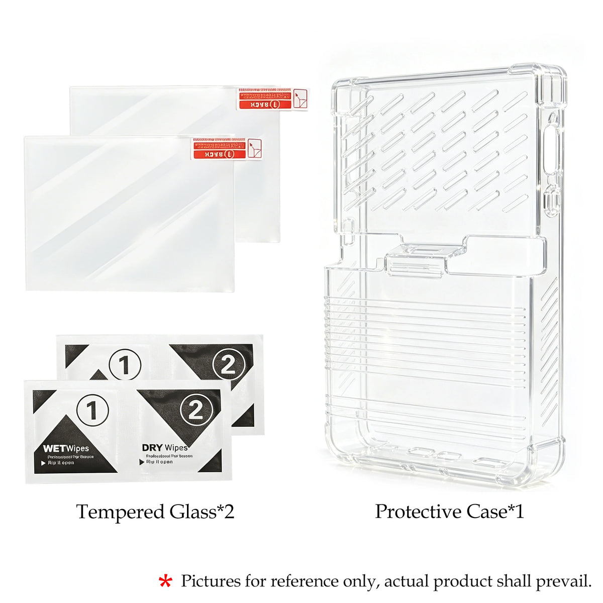 For Trimui Brick PRO TPU Case Storage Bag Portable Brick PRO Game Console Transparent Soft Shell Handheld Carry Bag Accessory