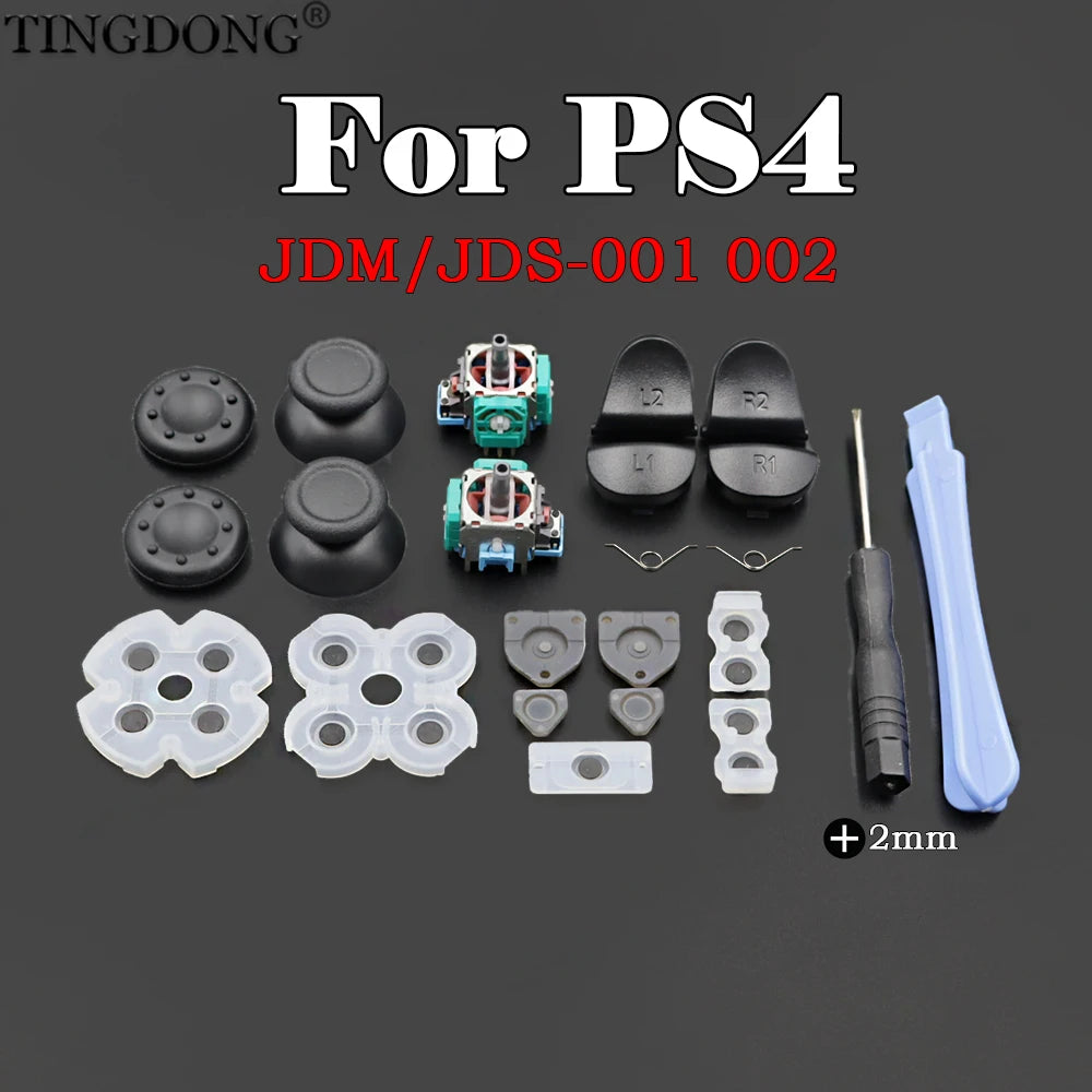 Replacement Repair Parts Kit For PS4 JDM JDS-001 002 Control