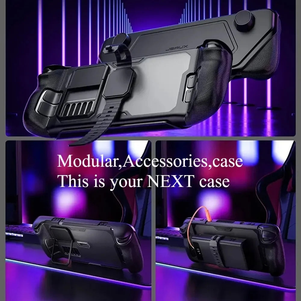 JSAUX ModCase for Steam Deck OLED Case Shock Absorbing Anti 