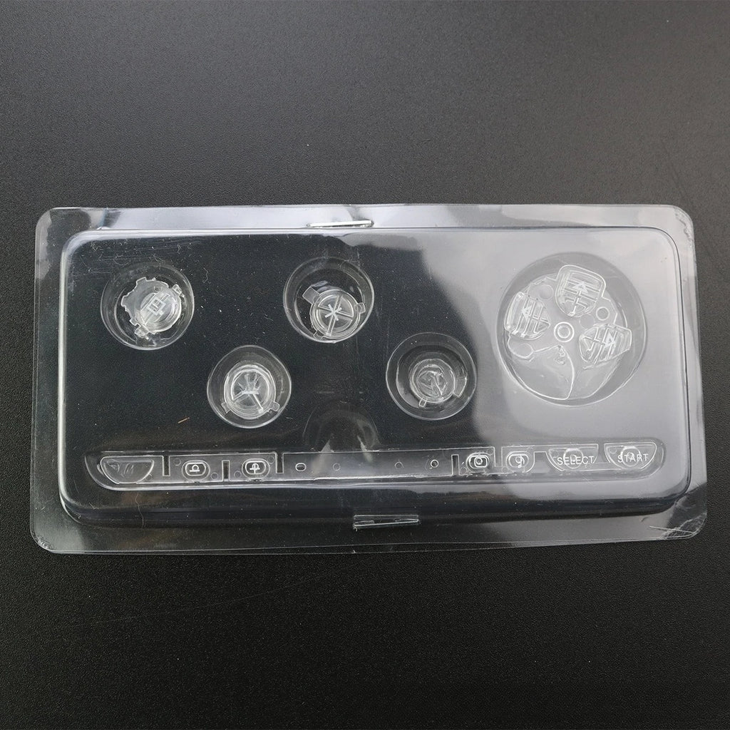 1 Set Left Right ABXY Select Start Home Button Kit D PAD Volume Key Replacement for PSP1000 Game Console Repair Parts