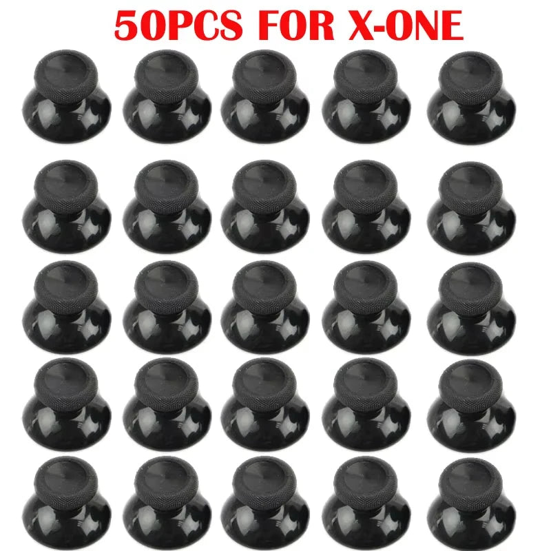 50Pcs for Ps5 Playstation 5 Controller Replacement Mushroom Thumbsticks 3D Analog Stick Joystick Gamepad Thumb Stick Caps Cover