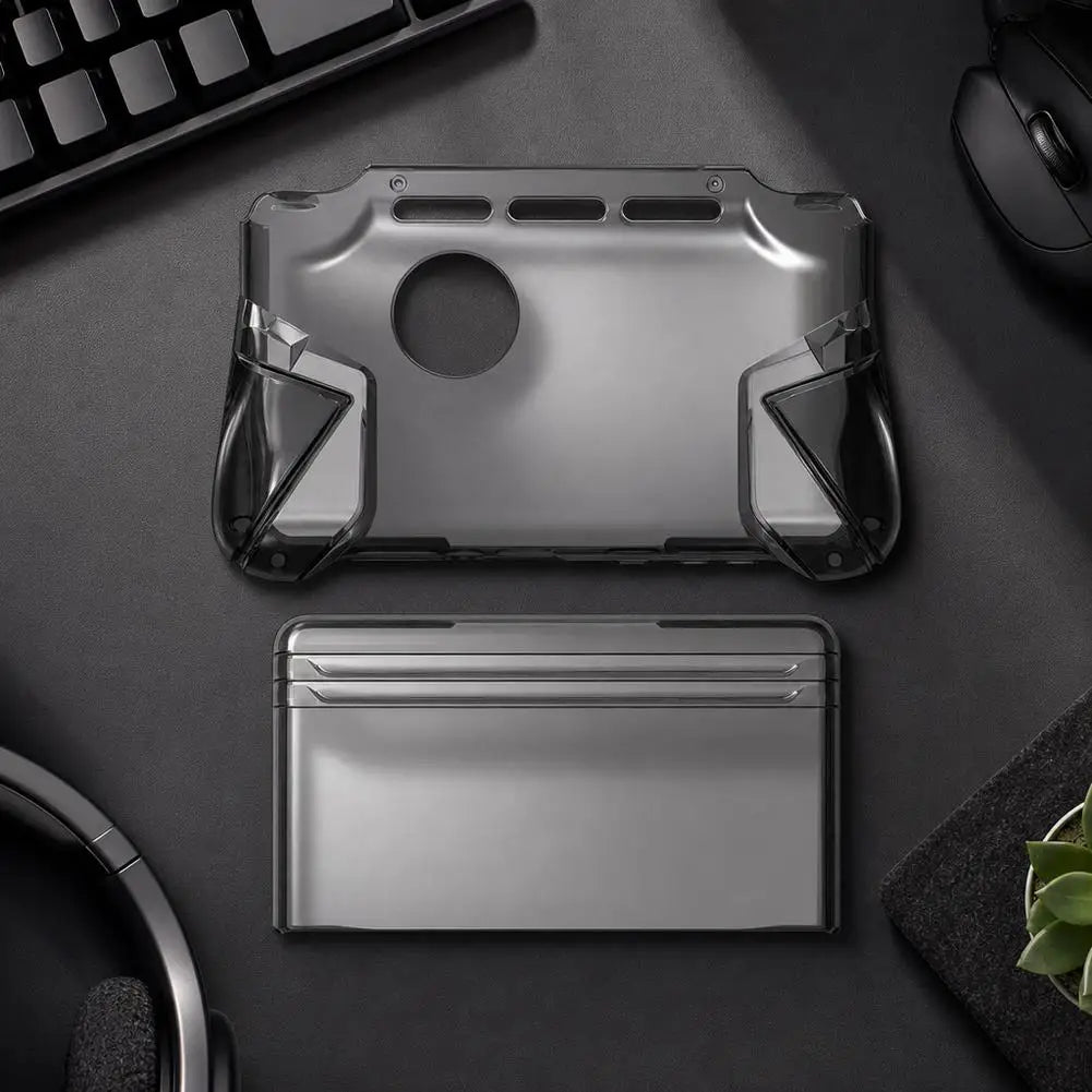 Clear TPU Protective Case For AYN Thor Dual Screen Handheld 