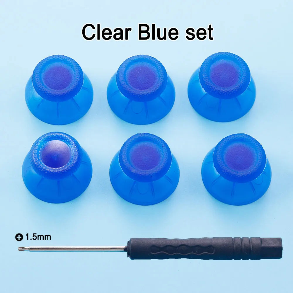 1 Set For PS5 Thumbstick Grip Cap For PlayStation 5 3D Analog Joystick Cover Controller Button Replacement Accessory