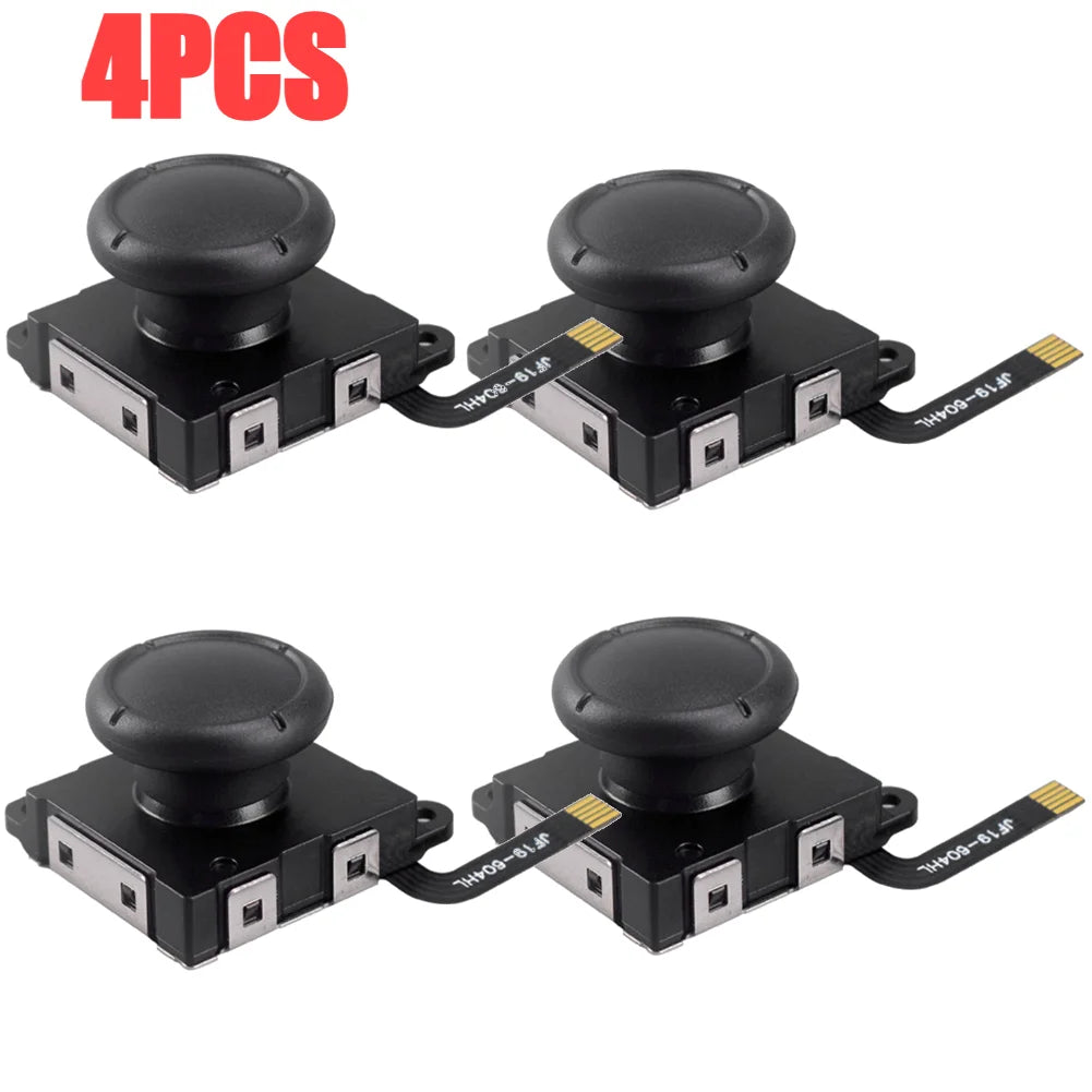 1-6PCS Hall Sensing Joystick for JoyCon Replacement No Drifting Electromagnetic Stick for Swicth / Switch OLED/Lite