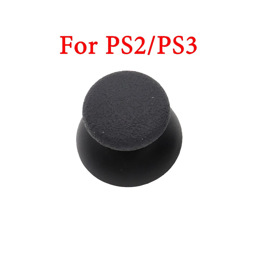 2pcs Replacement Controller Analog Thumbstick Thumb Stick Mushroom Grip Cap Cover for PS2 PS3 PS4 Pro Slim PS5 Repair part Gray