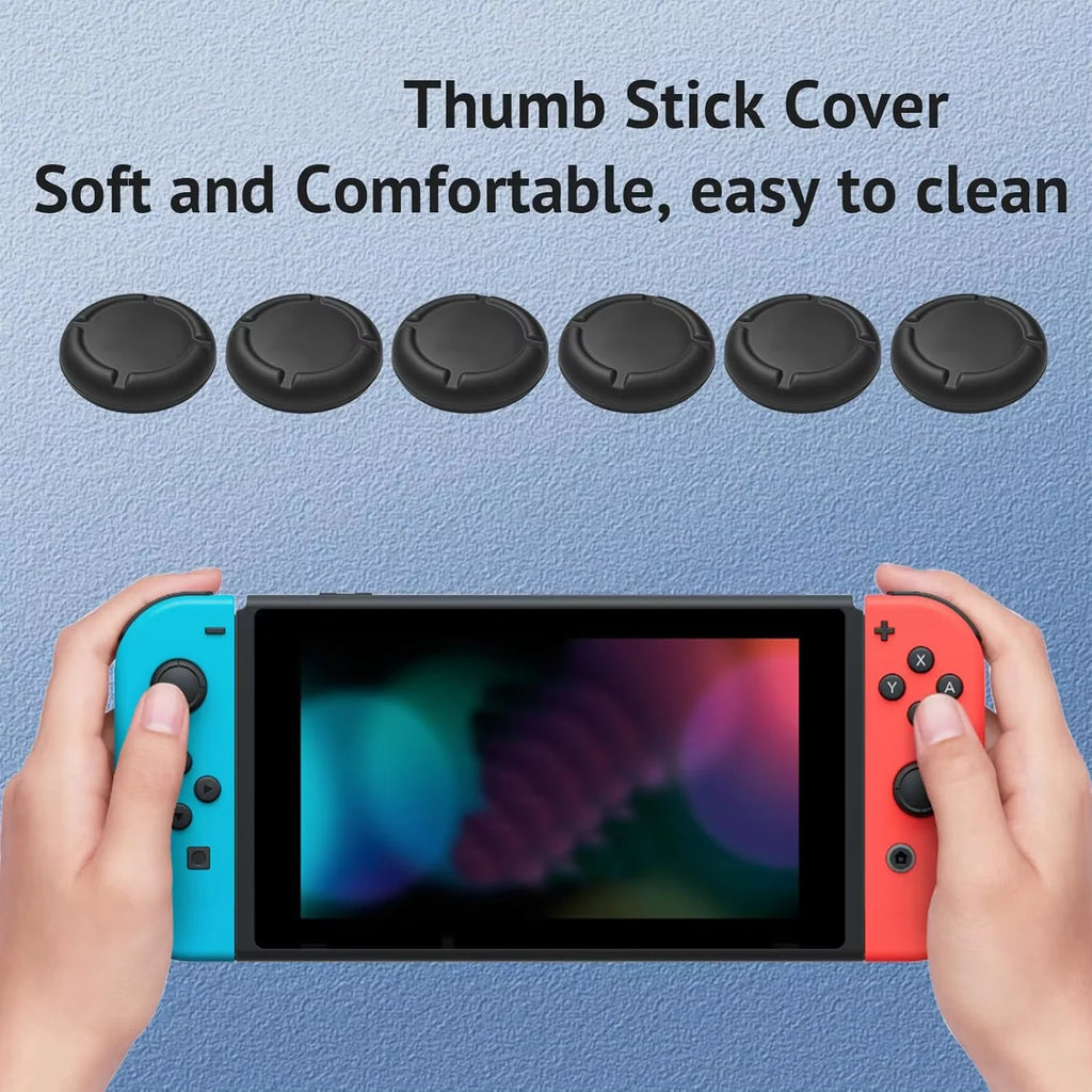 Switch Joy-Con Joystick Thumb Grips Replacement Caps Analog 