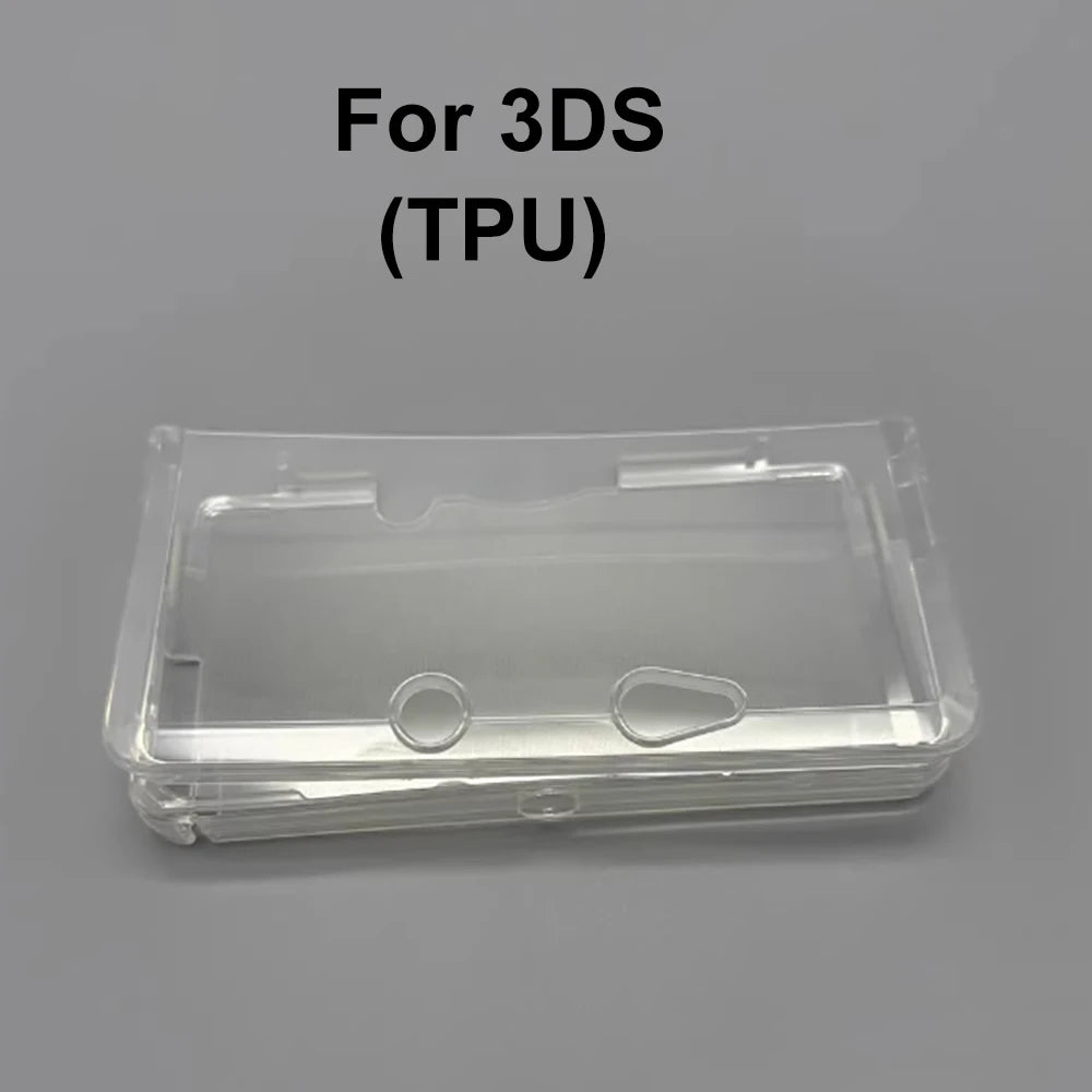 JCD High Quality TPU Silicone Sleeve for New Nintendo 3DS LL/NEW3DSXL Handheld Soft Crystal Case Game Console Protective Case