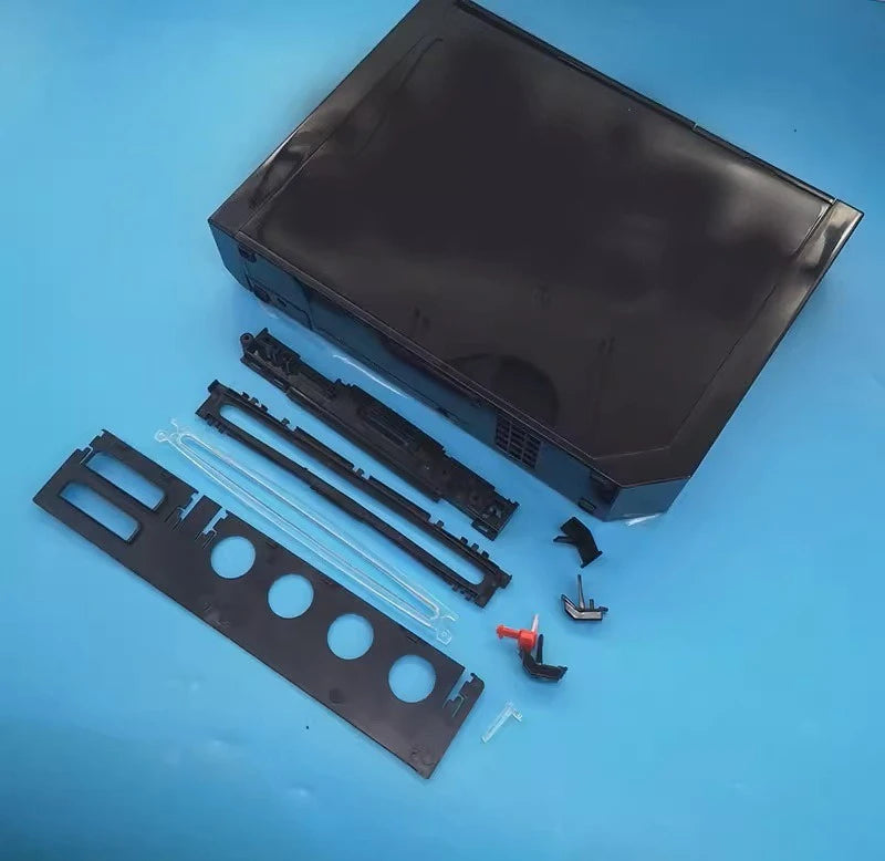 Full Case Cover Housing Shell with Buttons for Wii Transparent Housing Shell Case for Wii Game Console