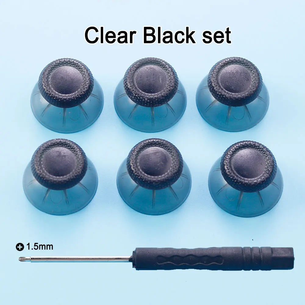 1 Set For PS5 Thumbstick Grip Cap For PlayStation 5 3D Analog Joystick Cover Controller Button Replacement Accessory