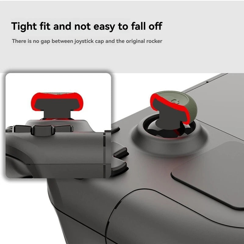For Skull & Co. Convex Thumb Grips Set For Steam Deck/OLED/R