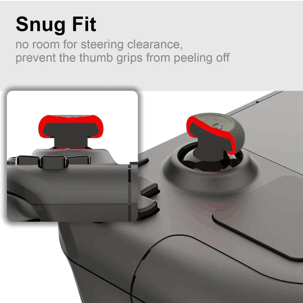 6Pcs Thumb Grip for Steam Deck OLED ROG Ally X Analog Stick 