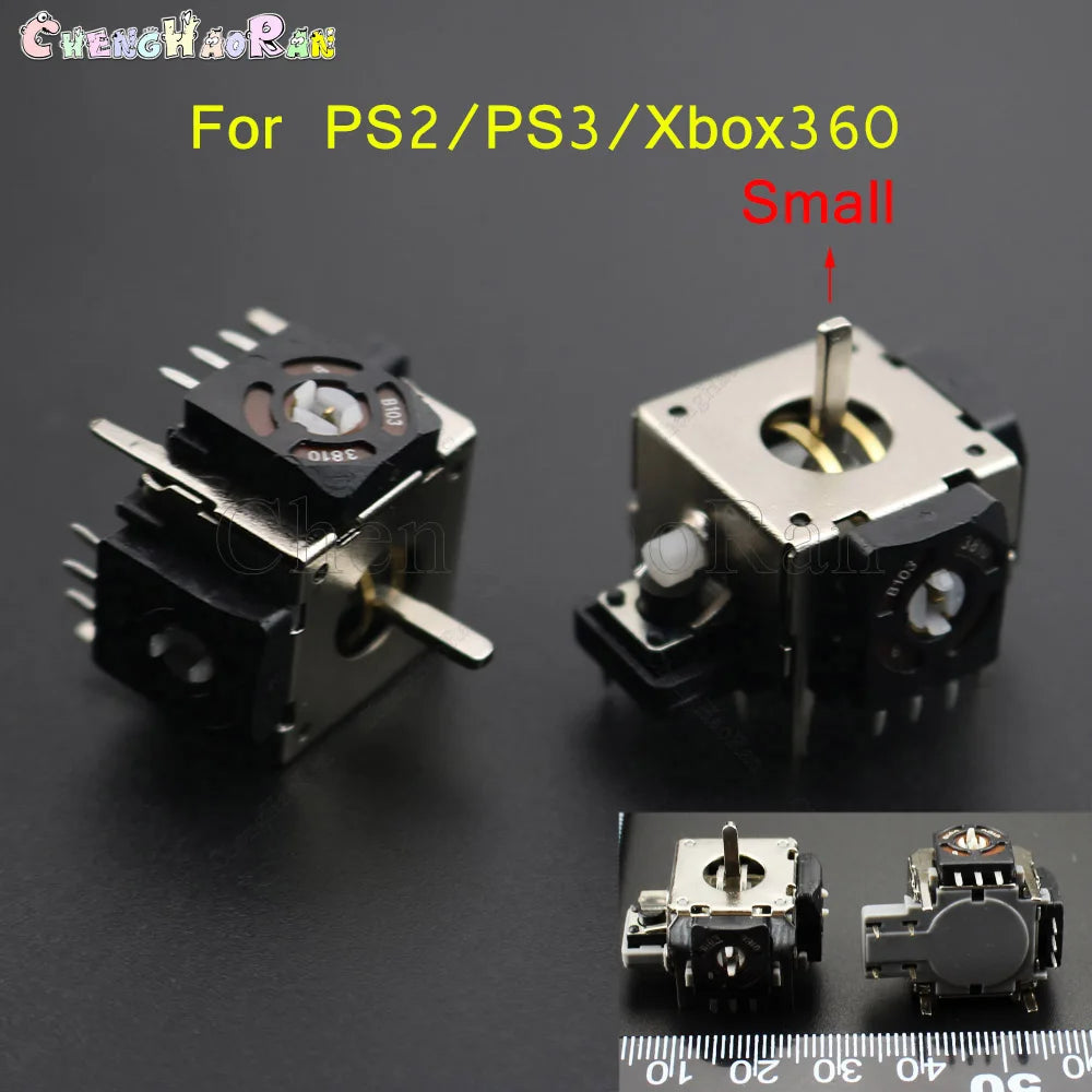 2Pcs 2sets For PS2 PS3 Xbox360 Controller 3D Rocker Joystick