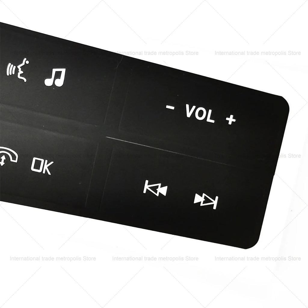 Car Steering Wheel Control Button Repair Decals Sticker Fit 