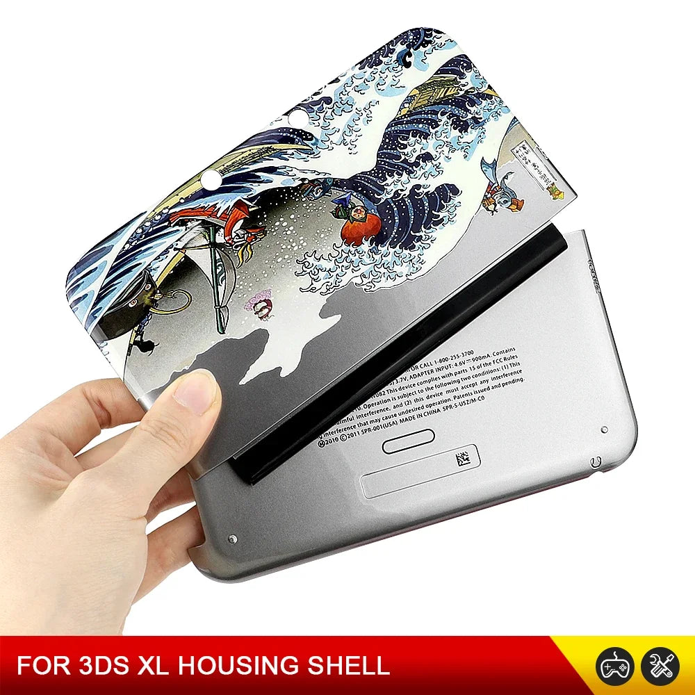 Replacement Faceplate Cover Case For 3DS XL 3DS LL Console S
