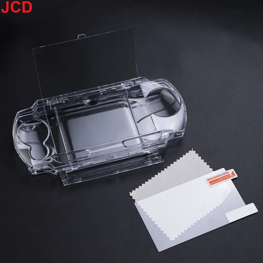 For PSP1000 2000 3000 PSV2000 Transparent Cover Case Snap-in